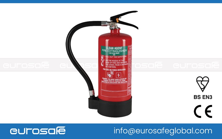 Eurosafe Clean Agent Fire Extinguisher