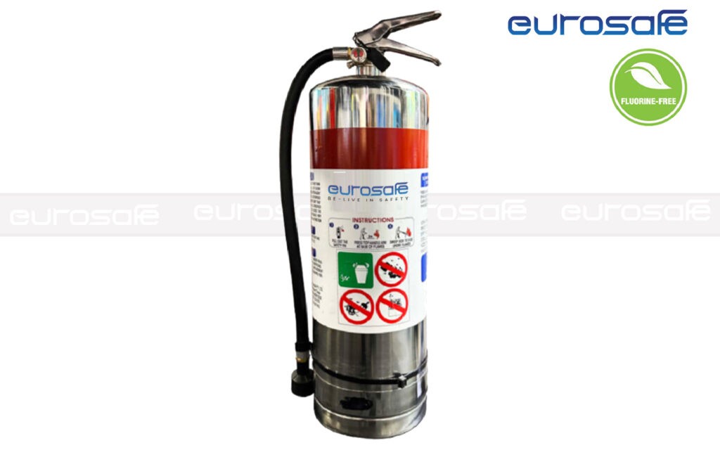 ES F500 STORED PRESSURE FIRE EXTINGUISHER Description Page