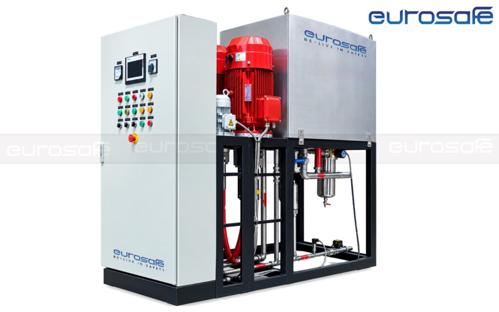 EUROSAFE HIGH PRESSURE WATER MIST Description Page